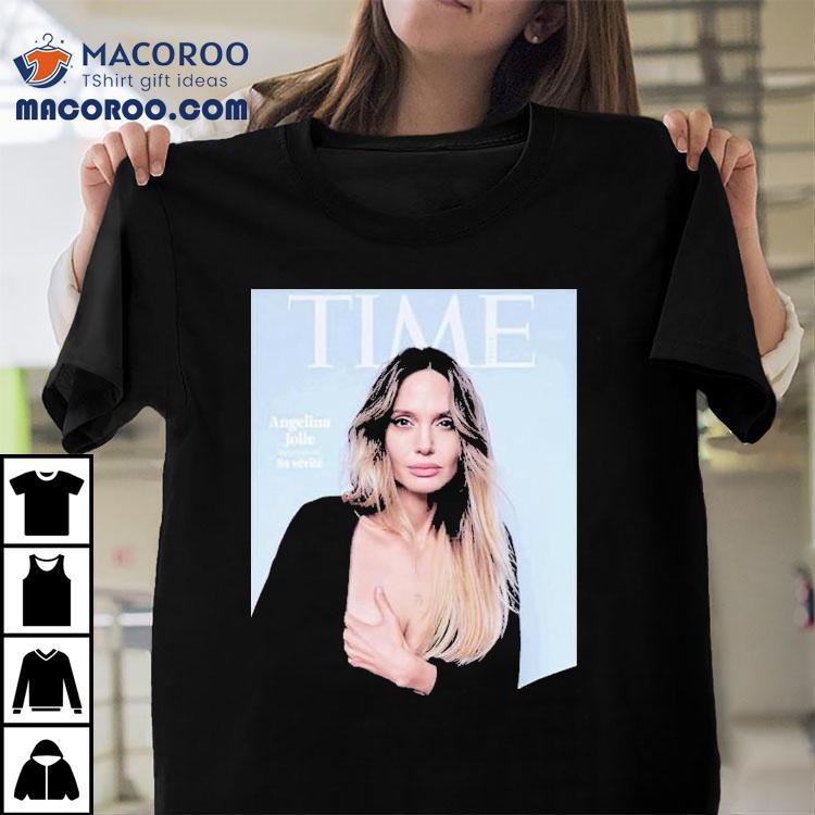 Angelina Jolie In Contours Her Truth Of Time France 2025 Shirt Angelina Jolie In Contours Her Truth Of Time France 2025 Shirt