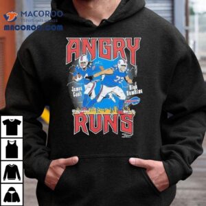 Angry Runs Buffalo Bills James Cook And Dion Dawkins Good Morning Football Nfl Network Tshirt