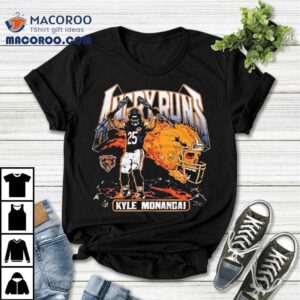 Angry Runs Chicago Bears Kyle Monangai Double Winner Shirt 2 Angry Runs Chicago Bears Kyle Monangai Double Winner Tshirt