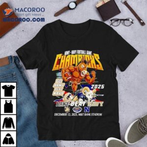 Army Black Knights Beat Navy Midshipmen Football Game Champions Tshirt