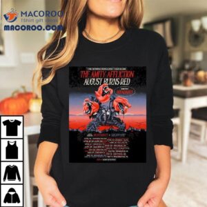 August Burns Red And The Amity Affliction Plot Horizons Tour Tshirt