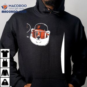 Birdland ,polar Bear Baltimore Orioles Shirt 2 Birdland Polar Bear Baltimore Orioles Tshirt