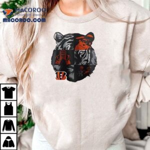 Cincinnati Bengals New Season Schedule Logo Tshirt