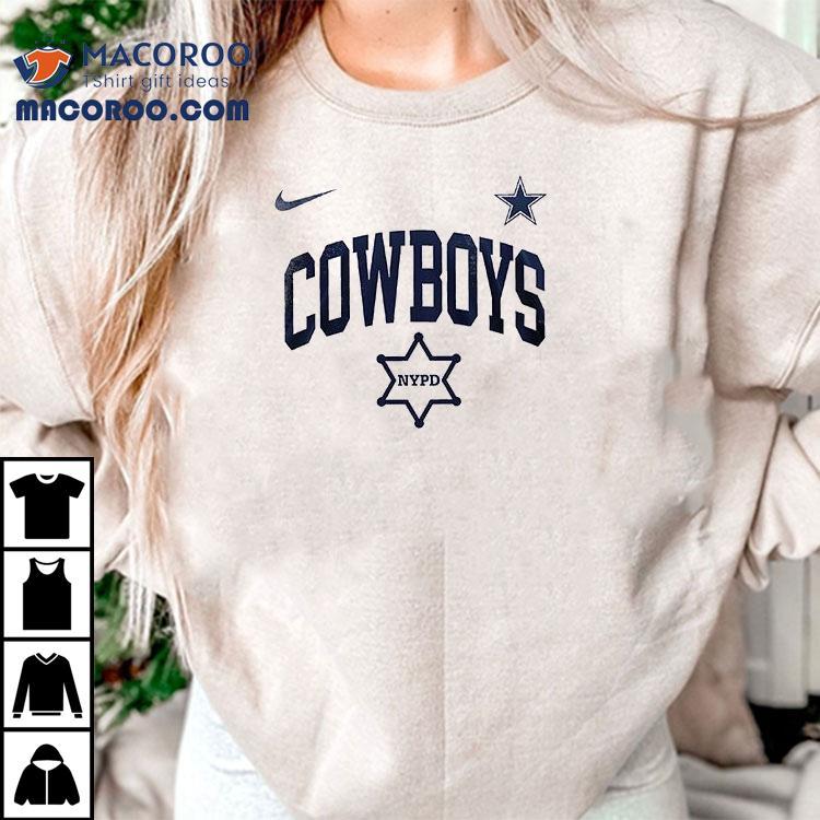 Dallas Cowboys Nypd 180th Anniversary Logo Shirt Dallas Cowboys Nypd 180th Anniversary Logo Shirt