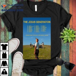 Forrest Frank The Jesus Generation Tour Tshirt