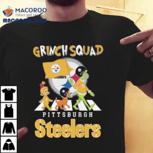 Grinch Squad X Pittsburgh Slers Abbey Road 2025 Shirt 2 Grinch Squad X Pittsburgh Slers Abbey Road Tshirt