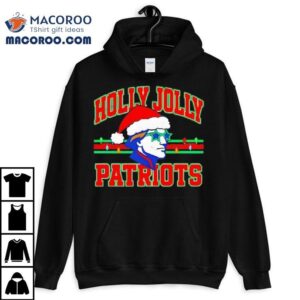 Holly Jolly New England Patriots Merry Christmas Tshirt