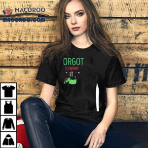 I Forgot To Wrap It Moment Christmas Gift Box Tshirt