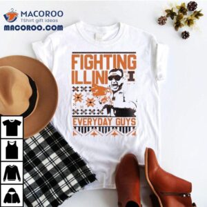 Illinois Fighting Illini Everyday Guys Christmas Tshirt