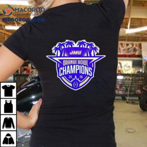 James Madison Dukes Football Orange Bowl Champions Tshirt