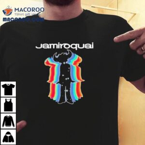 Jamiroquai Rainbow Space Logo Tshirt