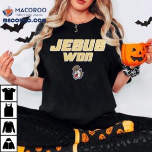 Jesus Won Jmu Dukes Bulldog Logo Tshirt