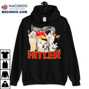 Kitler Hitler Cat Graphic Funny Tshirt