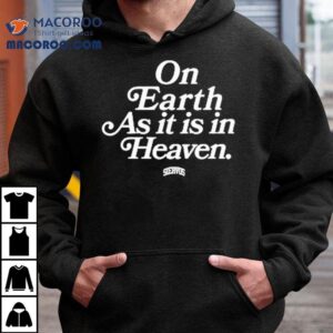 Lecrae On Earth As It Is In Heaven Fear No Tshirt