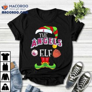 Los Angeles Angels Christmas Elf Tshirt