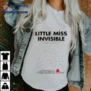 Mr Men Little Miss Little Miss Invisible Christmas Tshirt