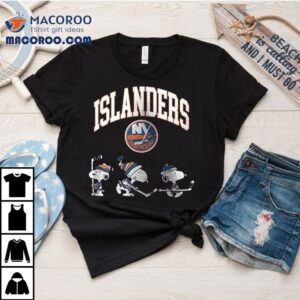 New York Islanders X Peanuts Snoopy Our Barn Hockey Shirt 2 New York Islanders X Peanuts Snoopy Our Barn Hockey Tshirt