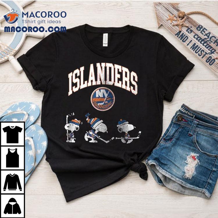 New York Islanders X Peanuts Snoopy Our Barn Hockey Shirt New York Islanders X Peanuts Snoopy Our Barn Hockey Shirt