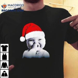 Niche Baby Gen Z Meme Giggling Ai Laughing Christmas Shirt 2 Niche Baby Gen Z Meme Giggling Ai Laughing Christmas Tshirt