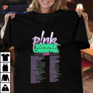 P Nk Singer Summer Carnival Tour Performance Schedule Tshirt