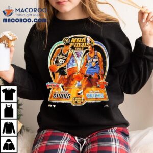 San Antonio Spurs And New York Knicks Player 1999 Nba Finals Graphic Shirt 2 San Antonio Spurs And New York Knicks Player Nba Finals Graphic Tshirt