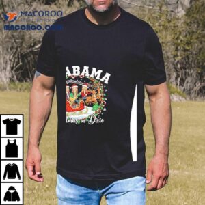 Santa Alabama Christmas In Dixie Tshirt