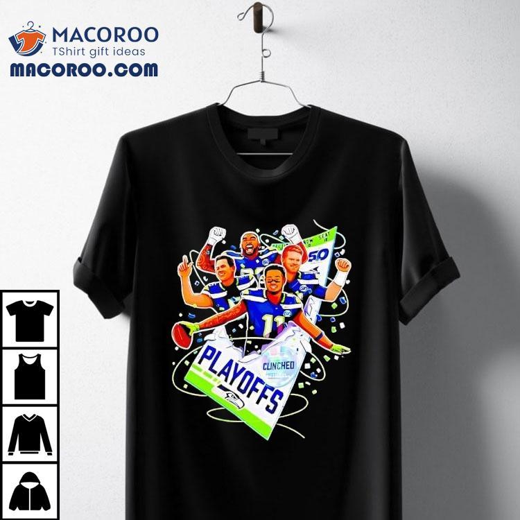 Seattle Seahawks 2025 Nfl Playoffs Clinched Season Victory Shirt Seattle Seahawks 2025 Nfl Playoffs Clinched Season Victory Shirt