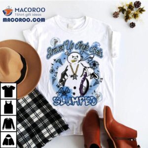 Slumped Boyz Screwed Up Jingle Bells Slumped Pocket Full Of Snowman Christmas Tshirt
