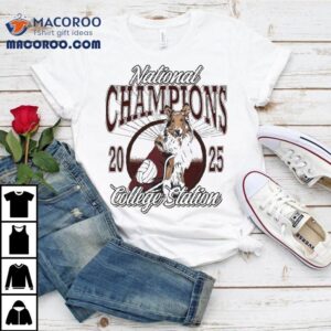 Texas Am Aggies National Champions Volleyball Masco Tshirt