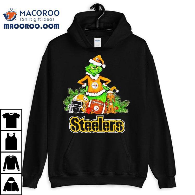 The Grinch And Max Pittsburgh Slers Christmas Helmet Items Shirt The Grinch And Max Pittsburgh Slers Christmas Helmet Items Shirt