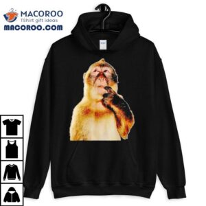 Thinking Monkey Meme Cute Shirt 2 Thinking Monkey Meme Cute Tshirt