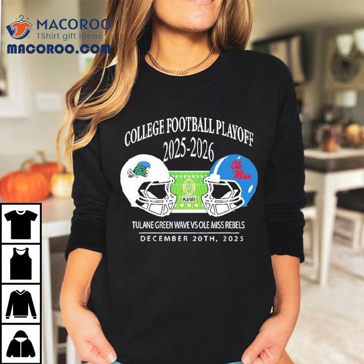 Tulane Green Wave Vs Ole Miss Rebels 2025 2026 College Football Playoff Matchup Tulane Green Wave Vs Ole Miss Rebels 2025 2026 College Football Playoff Matchup