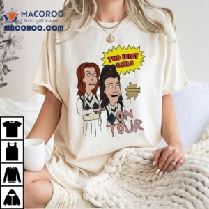 Two Idiot Girls X Beavis And Butthead On Tour Shirt 2 Two Idiot Girls X Beavis And Butthead On Tour Tshirt