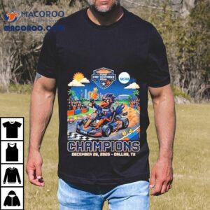 Utsa Roadrunners Servpro First Responder Bowl Champions Mario Kart Parody Rowdy Mascot Gerald J Ford Stadium Dallas Texas December Tshirt