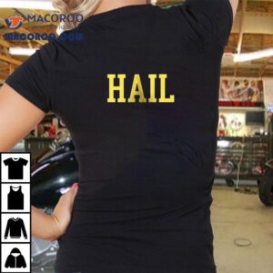 Valiant Michigan Wolverines Football Hail Repea Tshirt