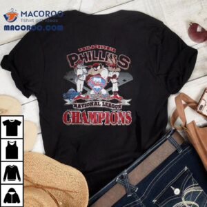 Vintage Philadelphia Phillies Looney Tunes World Series Mlb Long Sleeves Tshirt