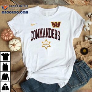 Washington Commanders Nypd Th Anniversary Commitment Honor And Service Logo Tshirt
