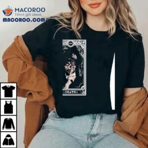 Wednesday Addams Death Tarot Card Xiii Gothic Tshirt