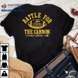 Western Michigan Broncos Football Battle For The Cannon Beat Central Tshirt