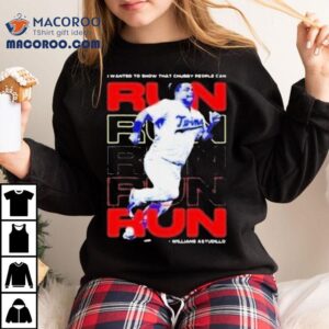 Willians Astudillo Chubby People Can Run Tshirt
