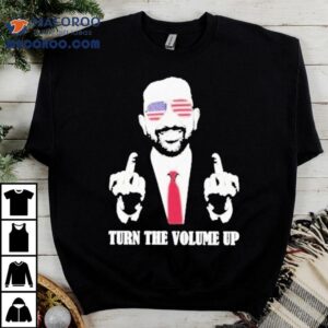 Zohran Mamdani Tells Trump Turn The Volume Up Middle Finger Tshirt