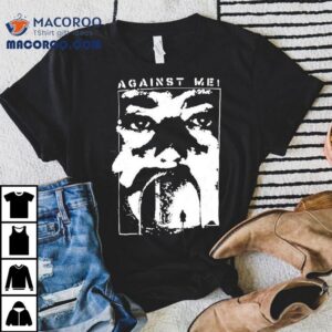 Against Me Mouth Tunnel Tshirt