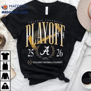 Alabama Crimson Tide College Football Playoff Heavyweigh Tshirt