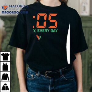 All Day Every Day Miami Hurricanes Tshirt