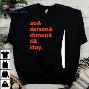 Alonso Henderson Rutschman Ward Holliday Baltimore Baseball Tshirt