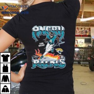 Angry Runs Jacksonville Jaguars Tank Bigsby Good Morning Football Nfl Tshirt