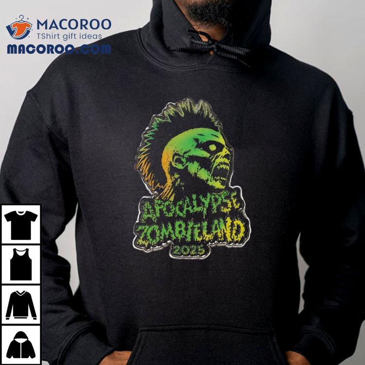 Apocalypse Zombieland Flame 2025 T-shirt Apocalypse Zombieland Flame 2025 T-shirt