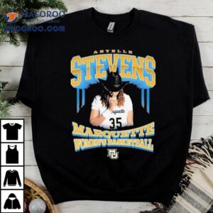 Aryelle Stevens Shhh Marquette Golden Eagles Women S Basketball Tshirt