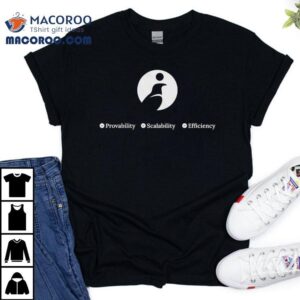 Cairo Logo Provability Scalability Efficiency Tshirt