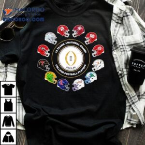 College Football Playoff Exclusive Teams Playoff Tshirt